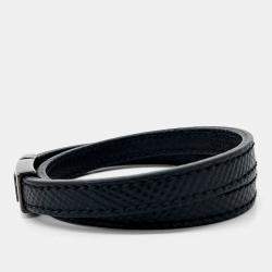 Pre Owned Prada Leather Bracelet
