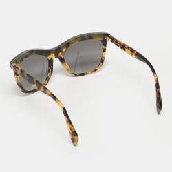 Pre Owned Prada Tortoise Brown/Black Gradient SPR 19 P Cat Eye Sunglasses
