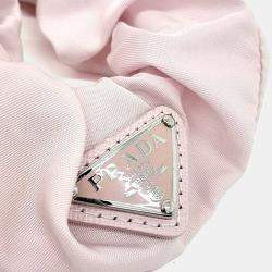 Pre Owned Prada Pink Re-Nylon Hairband