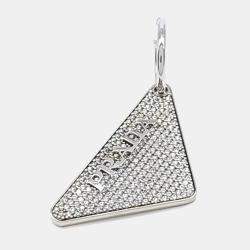 Pre Owned Prada Silver Earrings