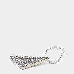 Pre Owned Prada Silver Earrings