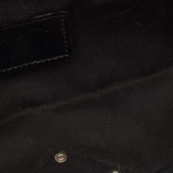 Pre Owned Prada Logo Black Nylon Pen Case