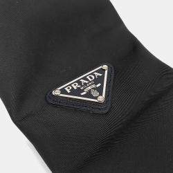 Pre Owned Prada Black Re-Nylon Hairband