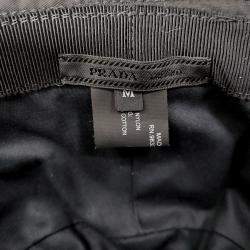 Pre Owned Prada Black bucket hat
