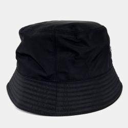 مملوكة مسبقًا Prada Black Re-Nylon Bucket Hat