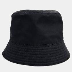 Pre Owned Prada Re-Nylon Black Bucket Hat