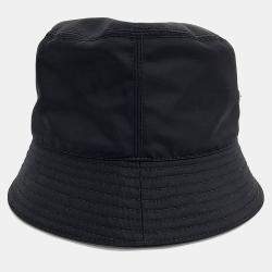 Pre Owned Prada Re-Nylon Black Bucket Hat