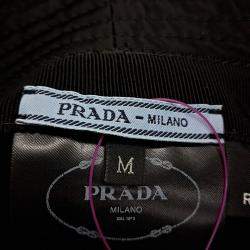 Pre Owned Prada Re-Nylon Black Bucket Hat