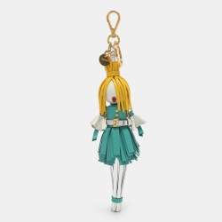 مملوكة مسبقًا Prada Multicolor Leather Bag Charm