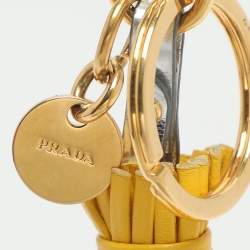 مملوكة مسبقًا Prada Multicolor Leather Bag Charm