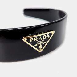 Pre Owned Prada Black Hairband