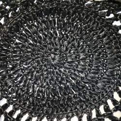 Pre Owned Prada Black Bucket Hat (1HC137)