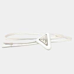 Pre Owned Prada Saffiano Leather Bolo Tie