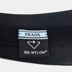 Pre Owned Prada Re-Nylon Black Hairband