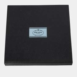 مملوكة مسبقًا Prada Multicolor Printed Silk Scarf 90 