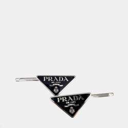 Pre Owned Prada Metal hairpin