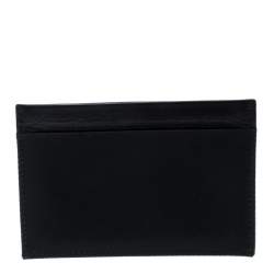 Pre Owned Prada Black Nylon Card Case