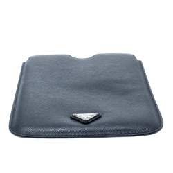 Prada Navvy Blue Saffiano Lux Leather iPad Case