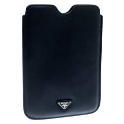 Prada Navvy Blue Saffiano Lux Leather iPad Case