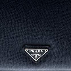 Prada Navvy Blue Saffiano Lux Leather iPad Case