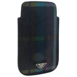 Prada Tartan Print iPhone Cover
