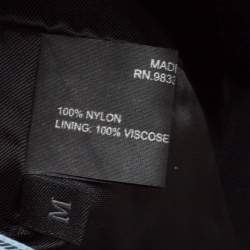 Pre Owned Prada Black Nylon Classic Bucket Hat M