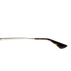 Prada Havana Brown/ Brown Gradient SPR 09Q Cat Eye Cinema Sunglasses