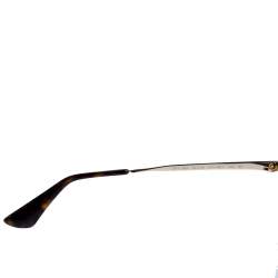 Prada Havana Brown/ Brown Gradient SPR 09Q Cat Eye Cinema Sunglasses