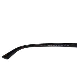 Prada Havana Brown/ Brown SPR 12R Rectangle Sunglasses