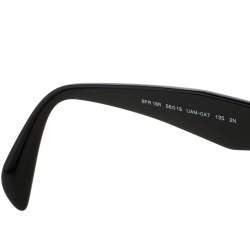 Prada Black & Opal Brown/ Brown Gradient SPR16R Oversized Sunglasses