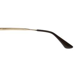 Prada Orange with Gold Havana/  Grey Gradient SPR53S Cat Eye Sunglasses