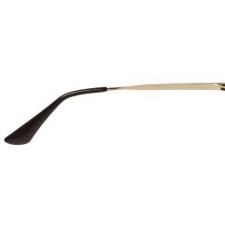 Prada Orange with Gold Havana/  Grey Gradient SPR53S Cat Eye Sunglasses