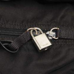 Prada Black Nylon Tessuto Travel Bag