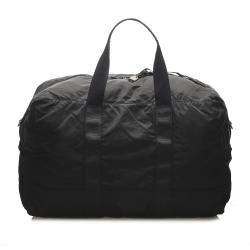 Prada Black Nylon Tessuto Travel Bag