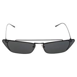 Pre Owned Prada Black SPR 64U Ultravox Cateye Sunglasses