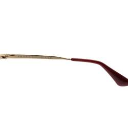 Pre Owned Prada Dark Havana Brown/ Pink Mirrored SPR 51S Cinema Round Sunglasses