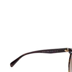 Pre Owned Prada Brown Havana/Brown Gradient SPR23O Sunglasses