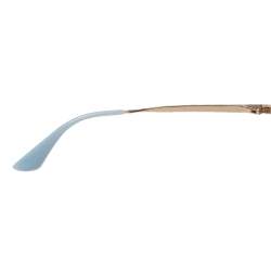 Prada Gold Tone/ Rose Gold Mirrrored SPR64T Aviator Sunglasses