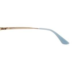 Prada Gold Tone/ Rose Gold Mirrrored SPR64T Aviator Sunglasses
