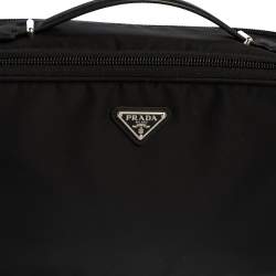 Prada Black Nylon Toiletry Pouch