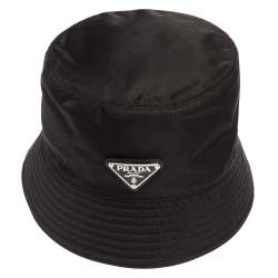 Prada Black Re-Nylon Bucket Hat