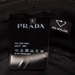 Prada Black Re-Nylon Bucket Hat