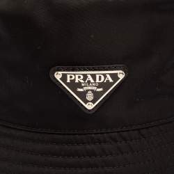 Prada Black Re-Nylon Bucket Hat