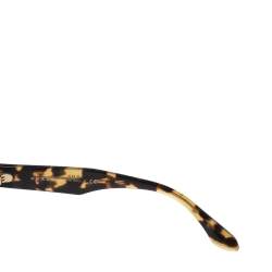 Prada Tortoise/Black SPR 10R-F Oversized Gradient Sunglasses