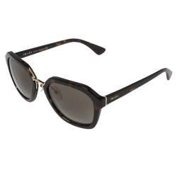 Prada Brown Acetate SPR 25R Havana Gradient Sunglasses