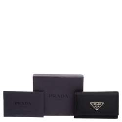 Prada Black Nylon Key Case