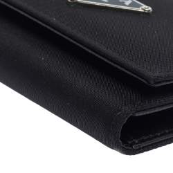 Prada Black Nylon Key Case