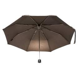 Pre Owned مظلة برادا بنية مطوية