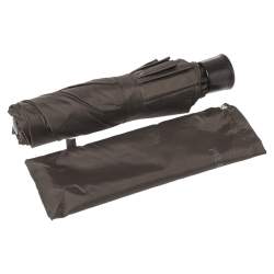 Pre Owned مظلة برادا بنية مطوية