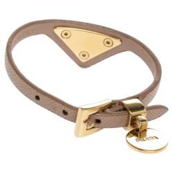 مملوكة مسبقًا سوار ملتف برادا جلد سافيانو ورد ي داكن 